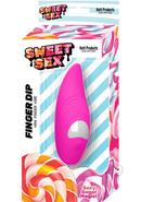 Sweet Sex Finger Dip Rechargeable Silicone Finger Vibe -...